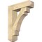 Ekena Millwork Merced Craftsman Rough Sawn Bracket w/ Offset Brace, Douglas Fir, 8"W x 30"D x 38"H BKT0806X30X38MRC04RDF - alternate 1